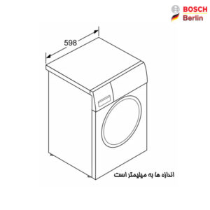 ماشین لباسشویی بوش مدل BOSCH WAW32560GC