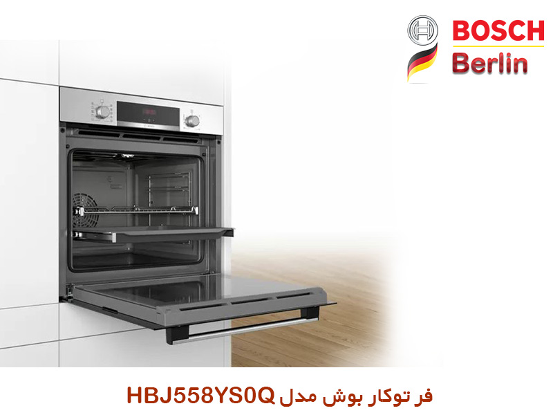 ویژگی SoftClose در فر HBJ558YS0Q