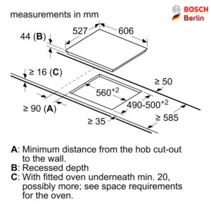 صفحه برقی توکار بوش مدل BOSCH PKF675FP1E