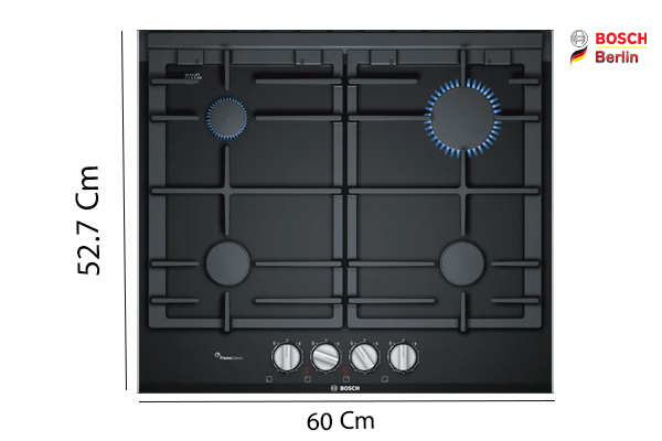 خصوصیات صفحه گازی توکار بوش مدل PRP6A6D70R