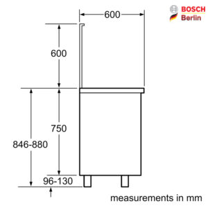 اجاق گاز بوش مدل BOSCH HSG738357M