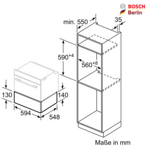 کشو گرمکن بوش مدل BOSCH BIC630NB1