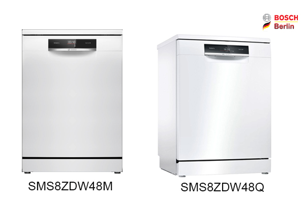 تفاوت ماشین ظرفشویی بوش مدل SMS8ZDW48M و SMS8ZDW48Q