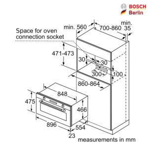 فر برقی توکار بوش مدل BOSCH VBC514CR0