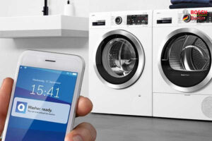 اتصال هوشمند در ماشین لباسشویی بوش
