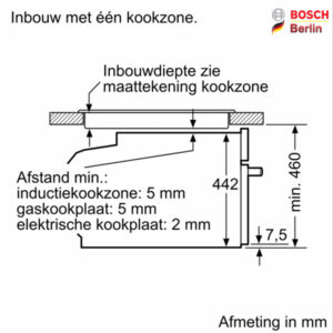 فر مایکروویو کامپکت توکار بوش مدل BOSCH CMG8760C1