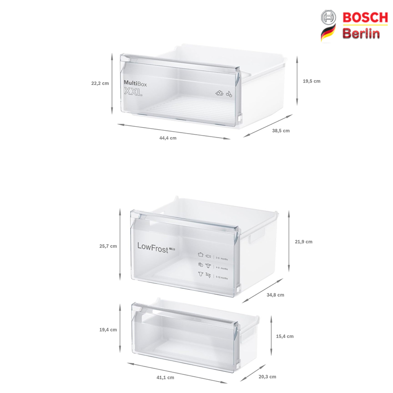 یخچال فریزر توکار بوش مدل BOSCH KIV87NSF0M